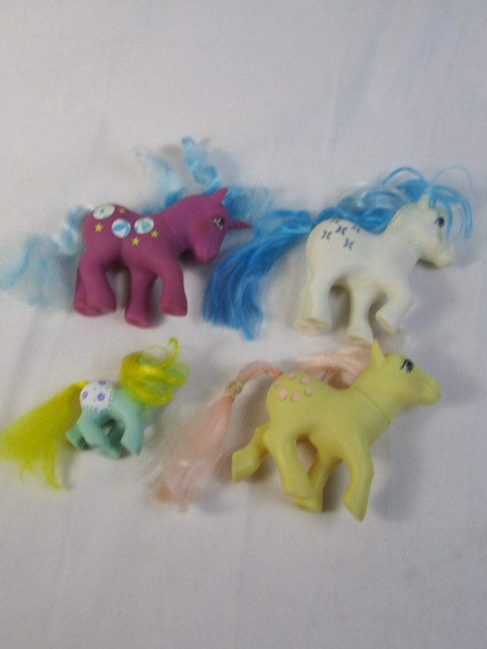 Vintage Hasbro My Little Pony Mixed Lot Of 4 - 1980s